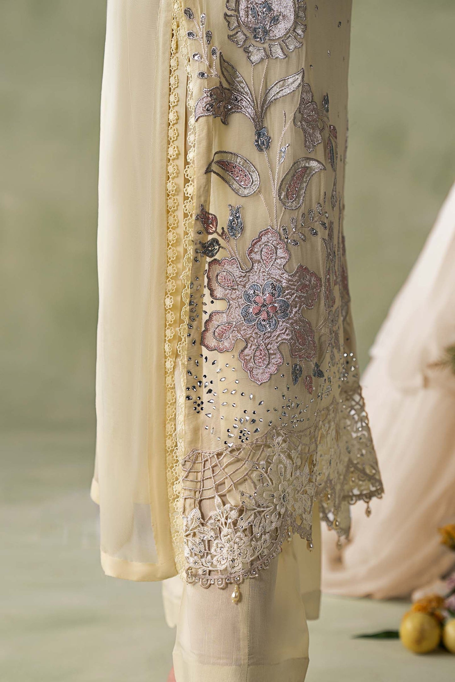 MCS-26-208-Pastle Sunshine | Stitched Chiffon Collection ‘26 | MARIA.B