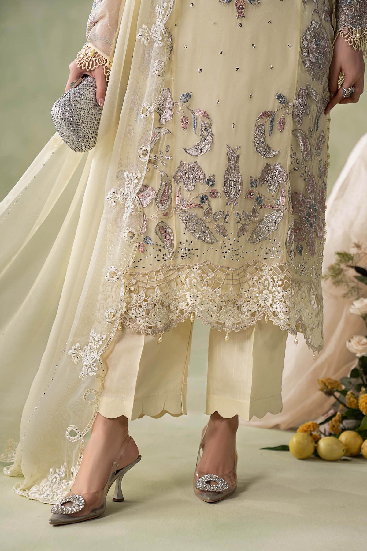 MCS-26-208-Pastle Sunshine | Stitched Chiffon Collection ‘26 | MARIA.B