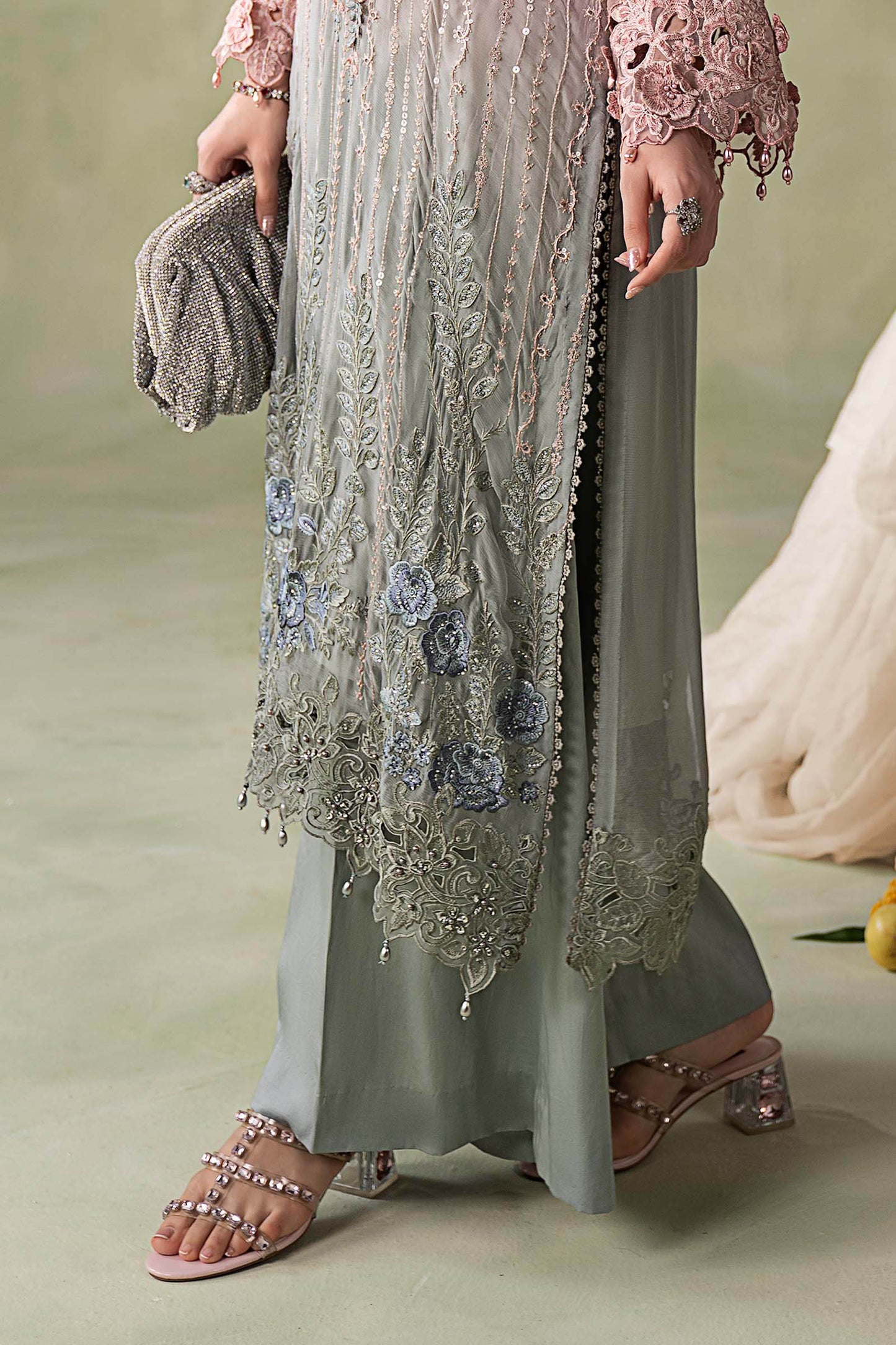 MCS-26-202-Ombre Blossom | Stitched Chiffon Collection ‘26 | MARIA.B