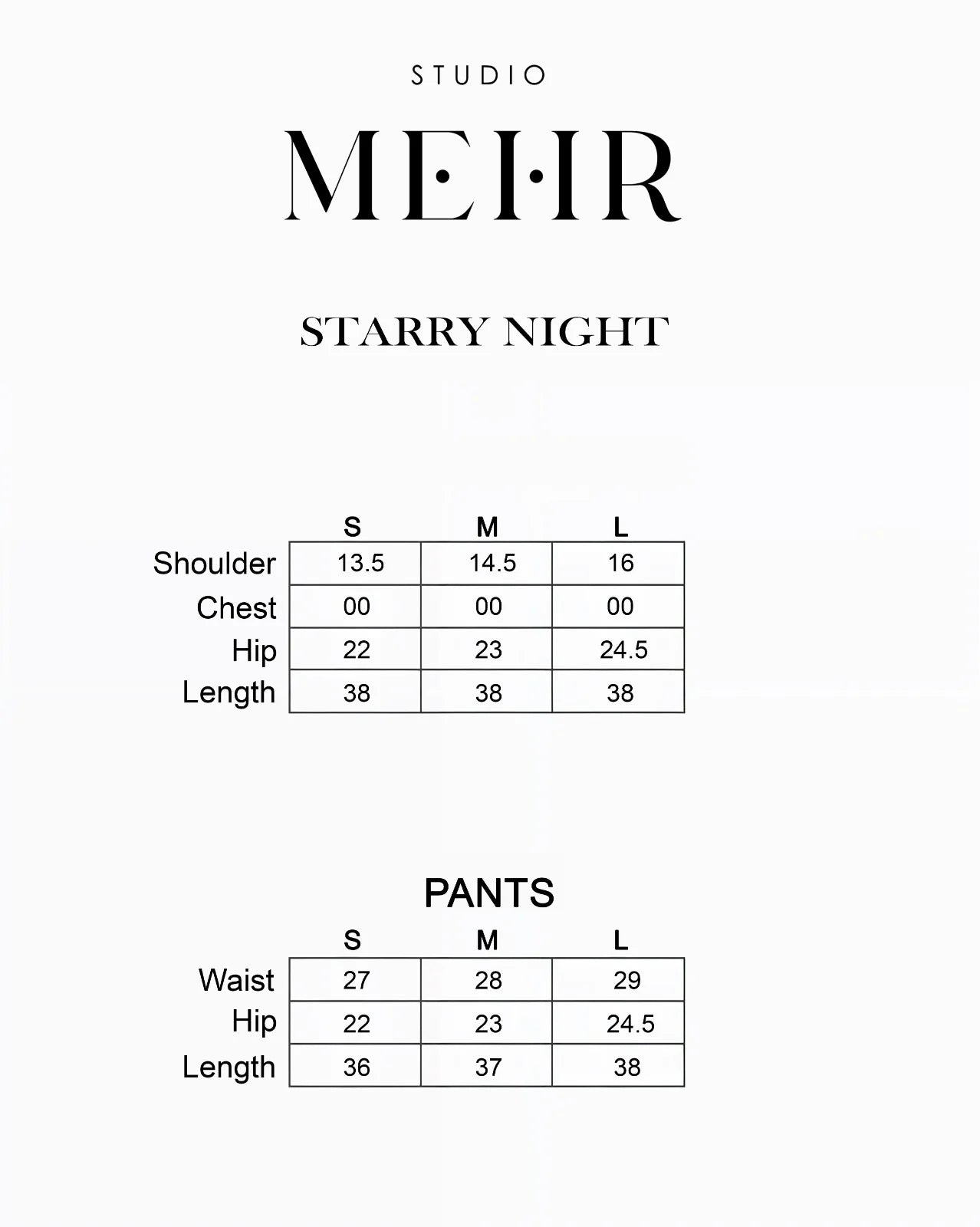 STARRY NIGHTS | Studio Mehr