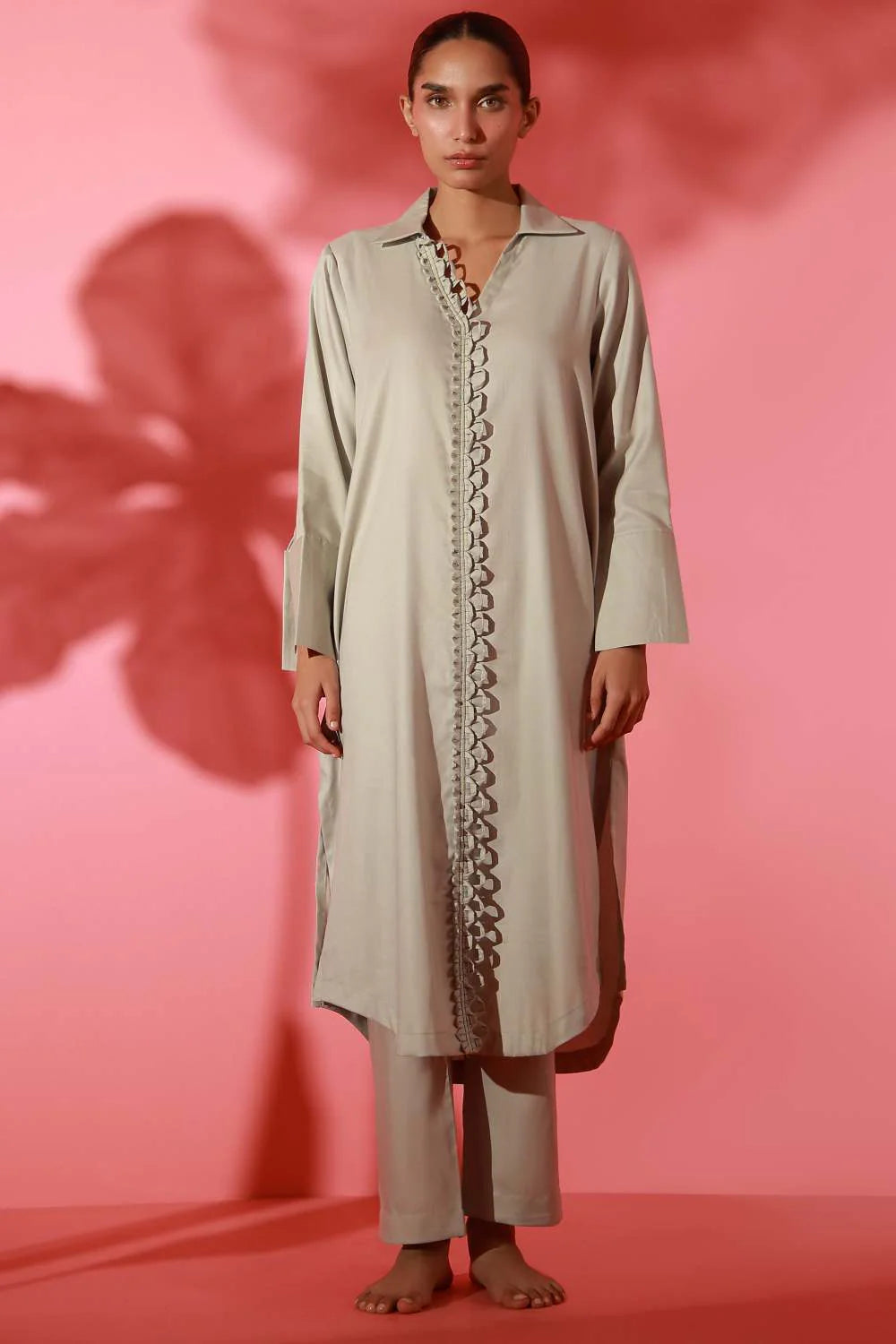 KHAKI CHALK MATCHING SET | Studio Mehr