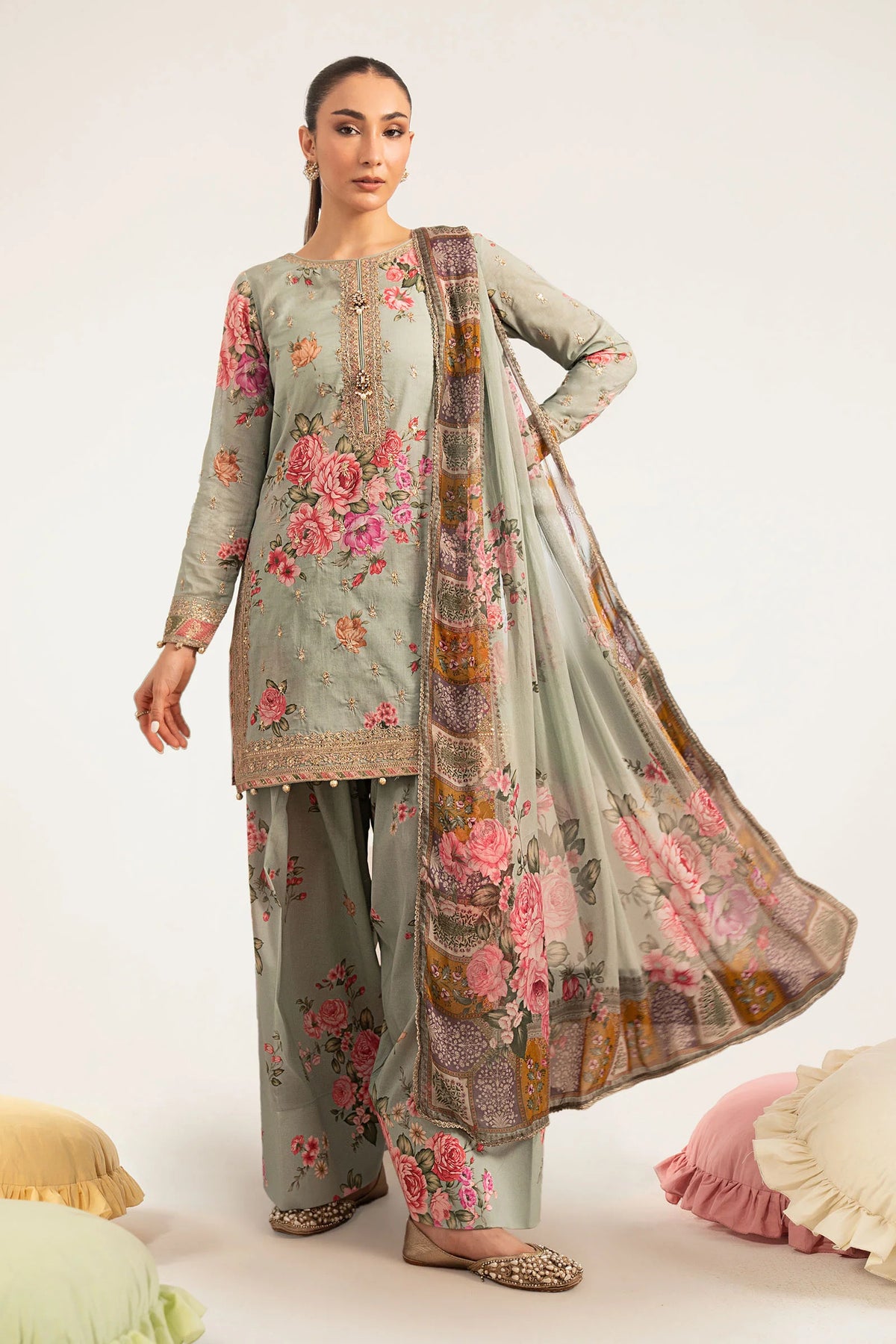 DW-PF26-10-Green | Desi Summer Pie | MARIA.B