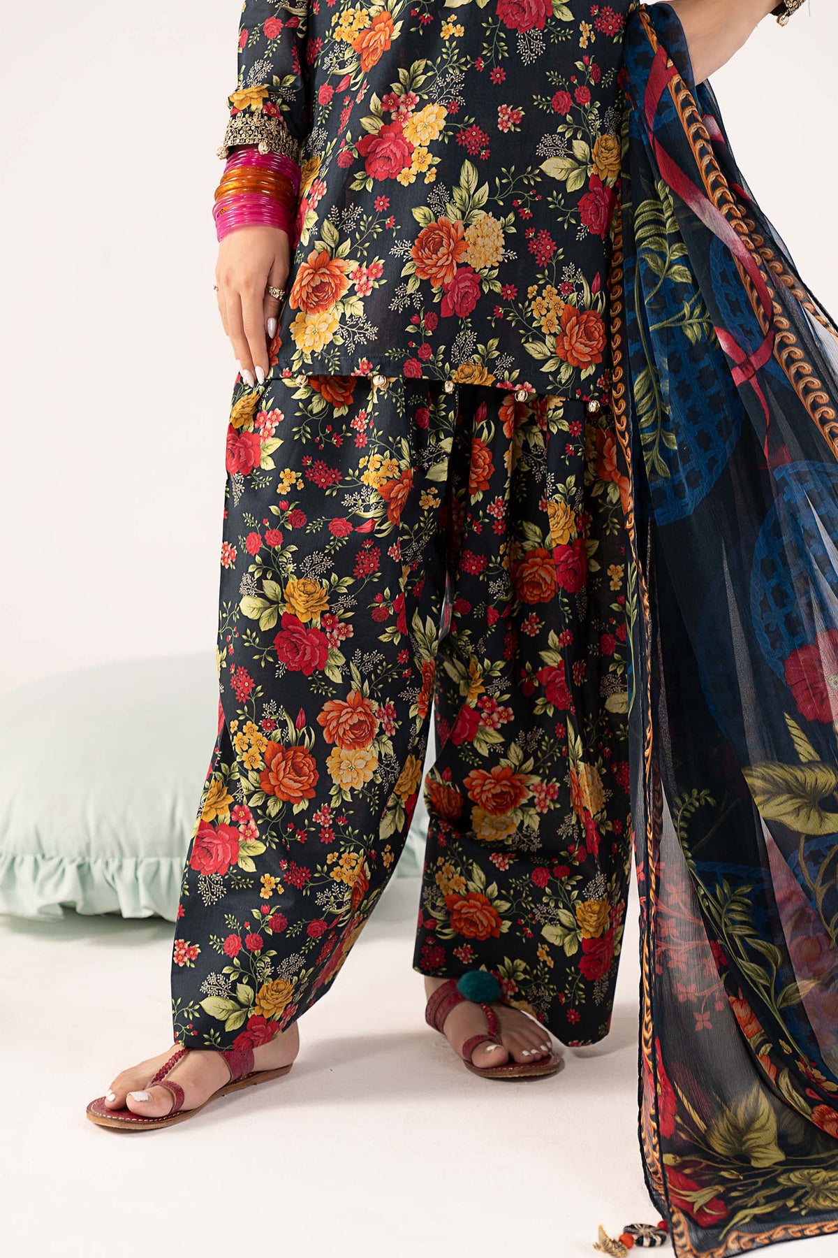 DW-PF25-63R1-Teal | Desi Summer Pie | MARIA.B