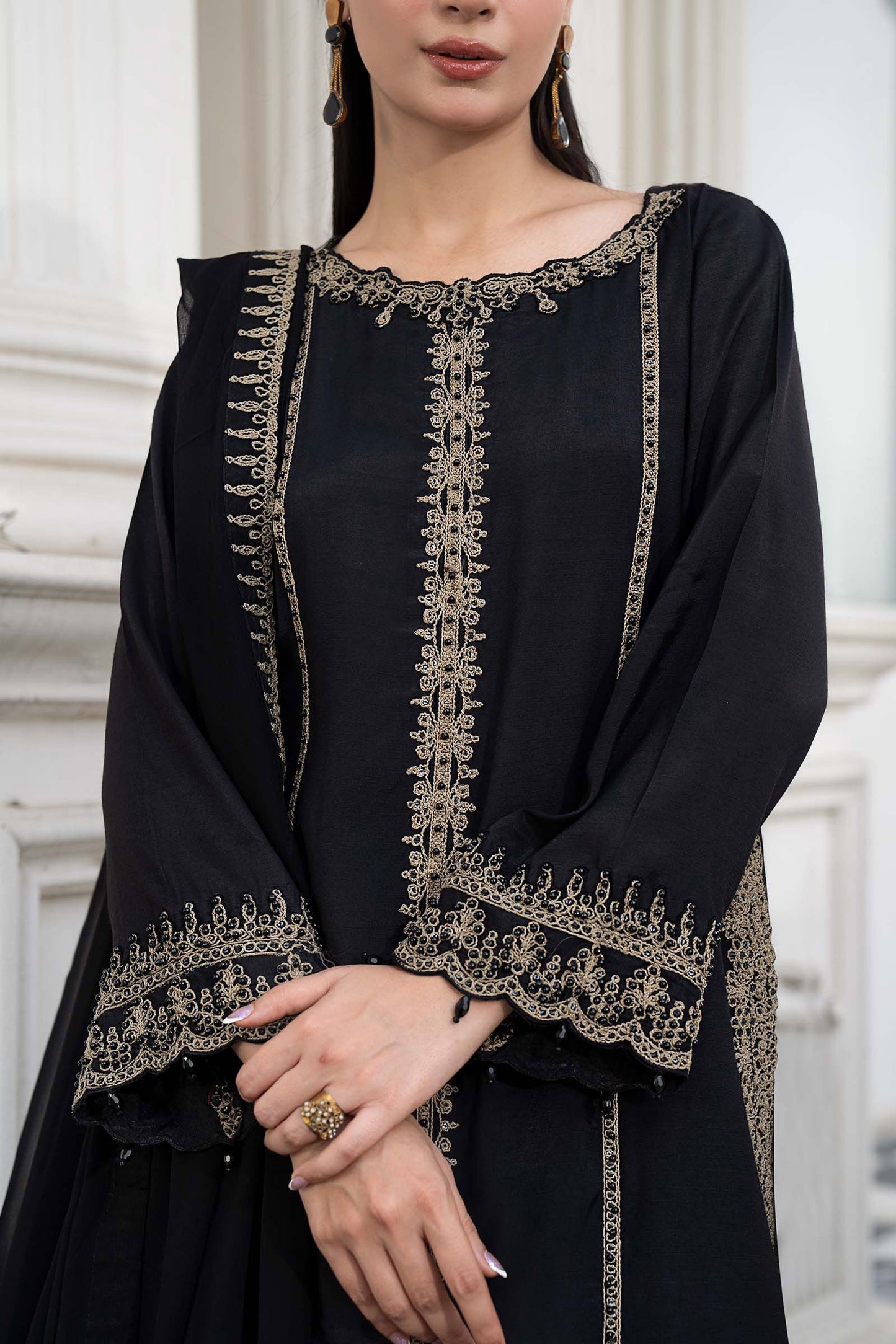 DW-EF26-106-Black | Desi Summer Pie | MARIA.B