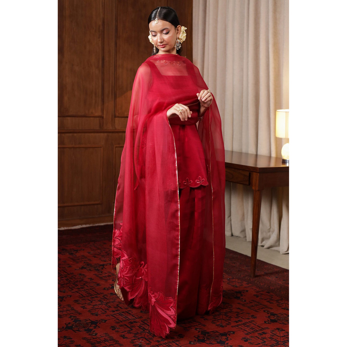 CHERRY RED OUTFIT | Zar’ 26 | DYOT