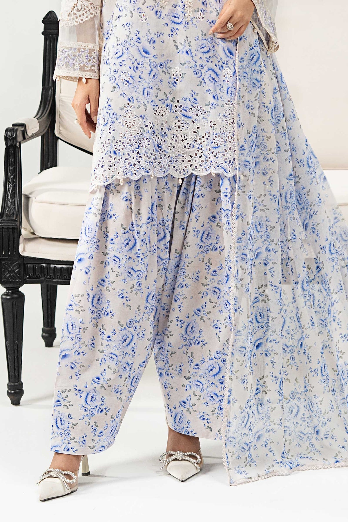 DW-EF25-36R1-Printed Off White | Desi Summer Pie | MARIA.B