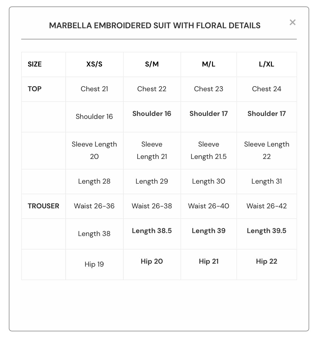 Marbella Embroidered Suit with Floral Details | New Arrivals | Hassal