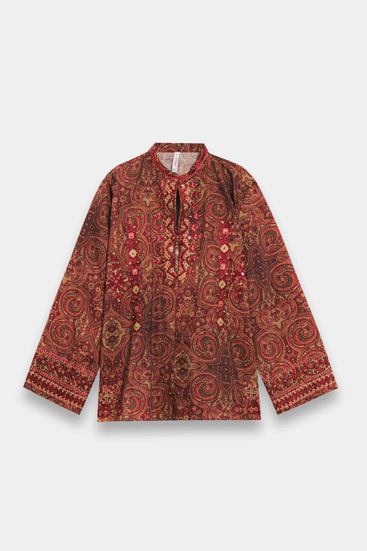 BRICK RED | E0792/119/305 | BOHO NEW LOOKBOOK | Ethnc