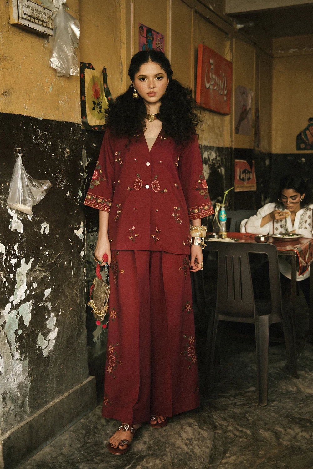 BRICK RED | E0771/119/305 | BOHO NEW LOOKBOOK | Ethnc