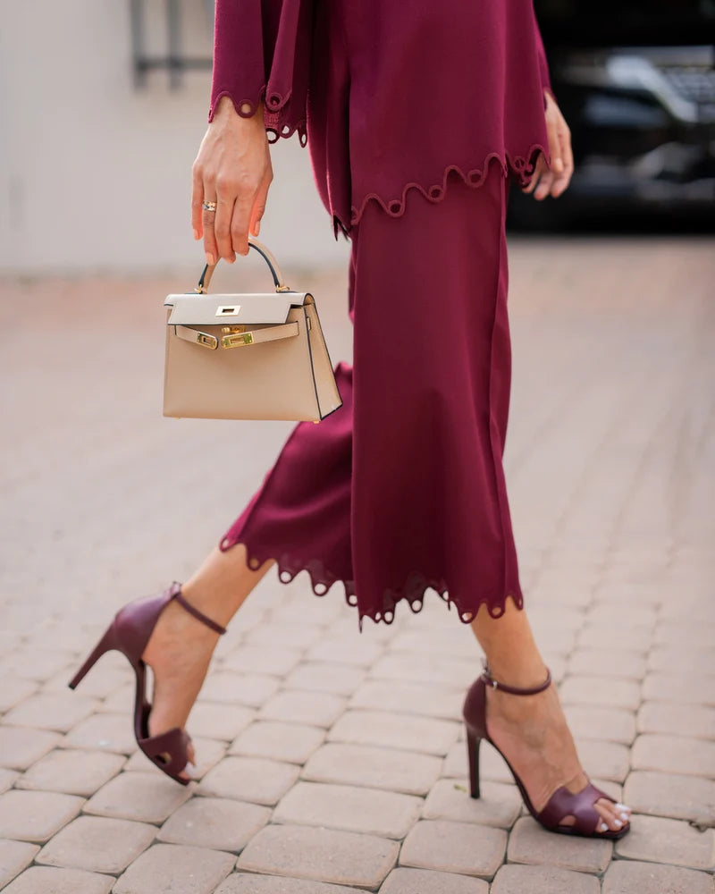 Plum Wave Set | New Arrivals | LIRA