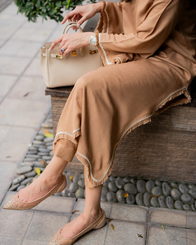 Camel Embroided Thread Set | New Arrivals | LIRA