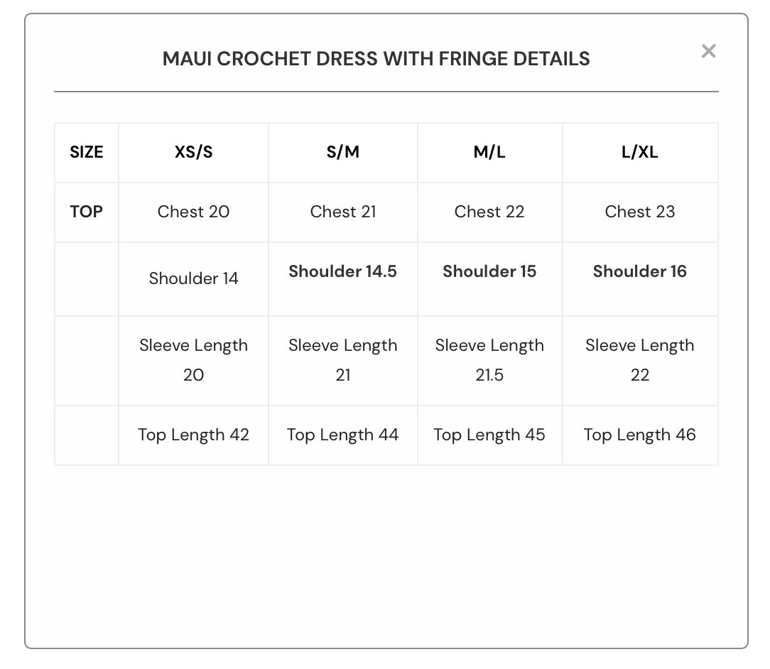 Maui Crochet Dress with Fringe Details | New Arrivals | Hassal