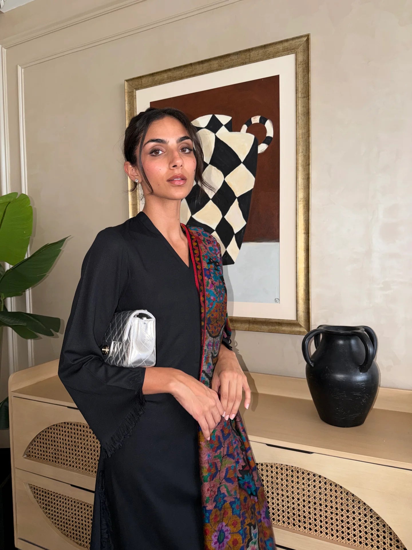 BLACK DHAAGA SET | NEW IN | SAK ATELIER