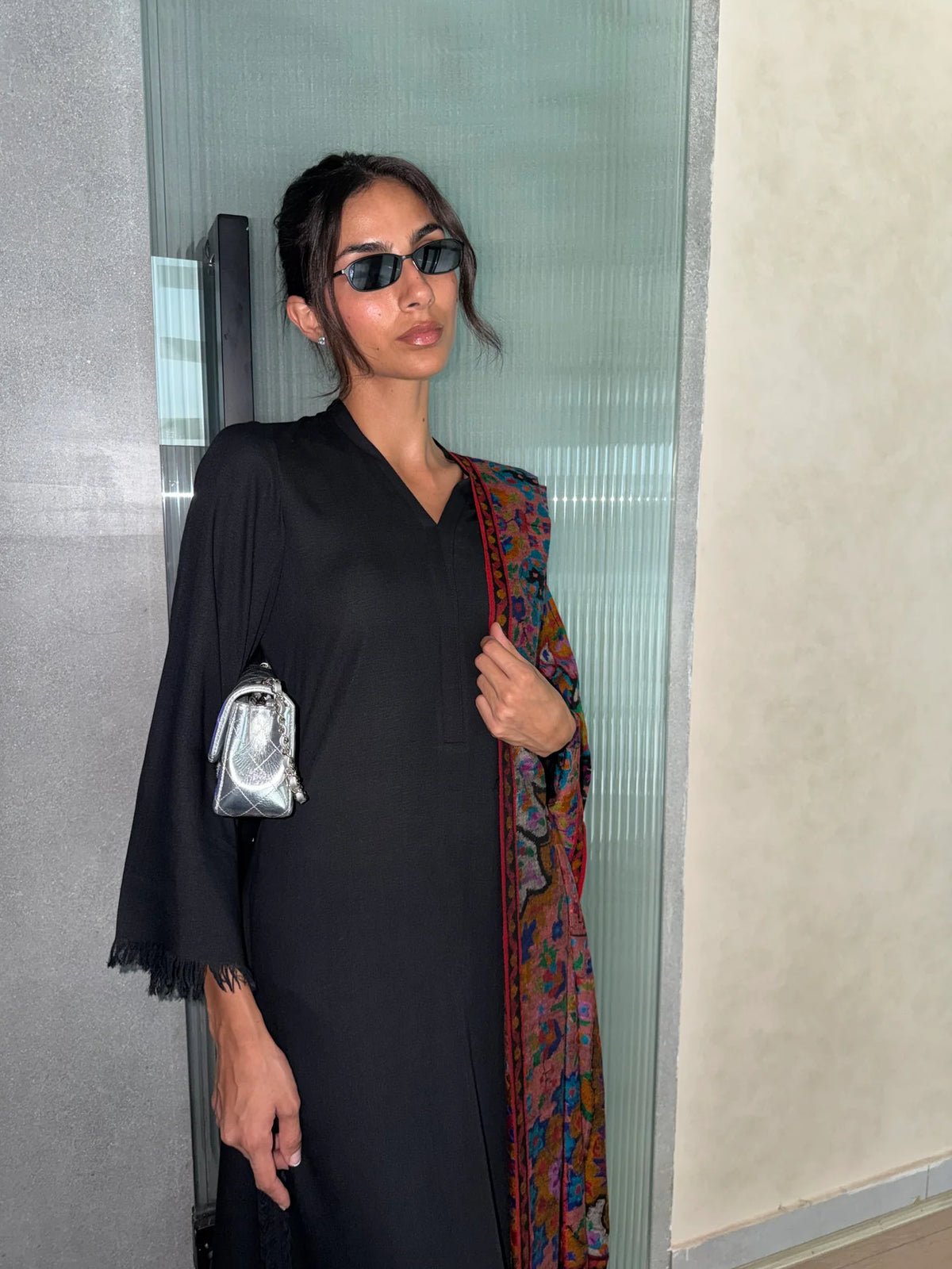 BLACK DHAAGA SET | NEW IN | SAK ATELIER