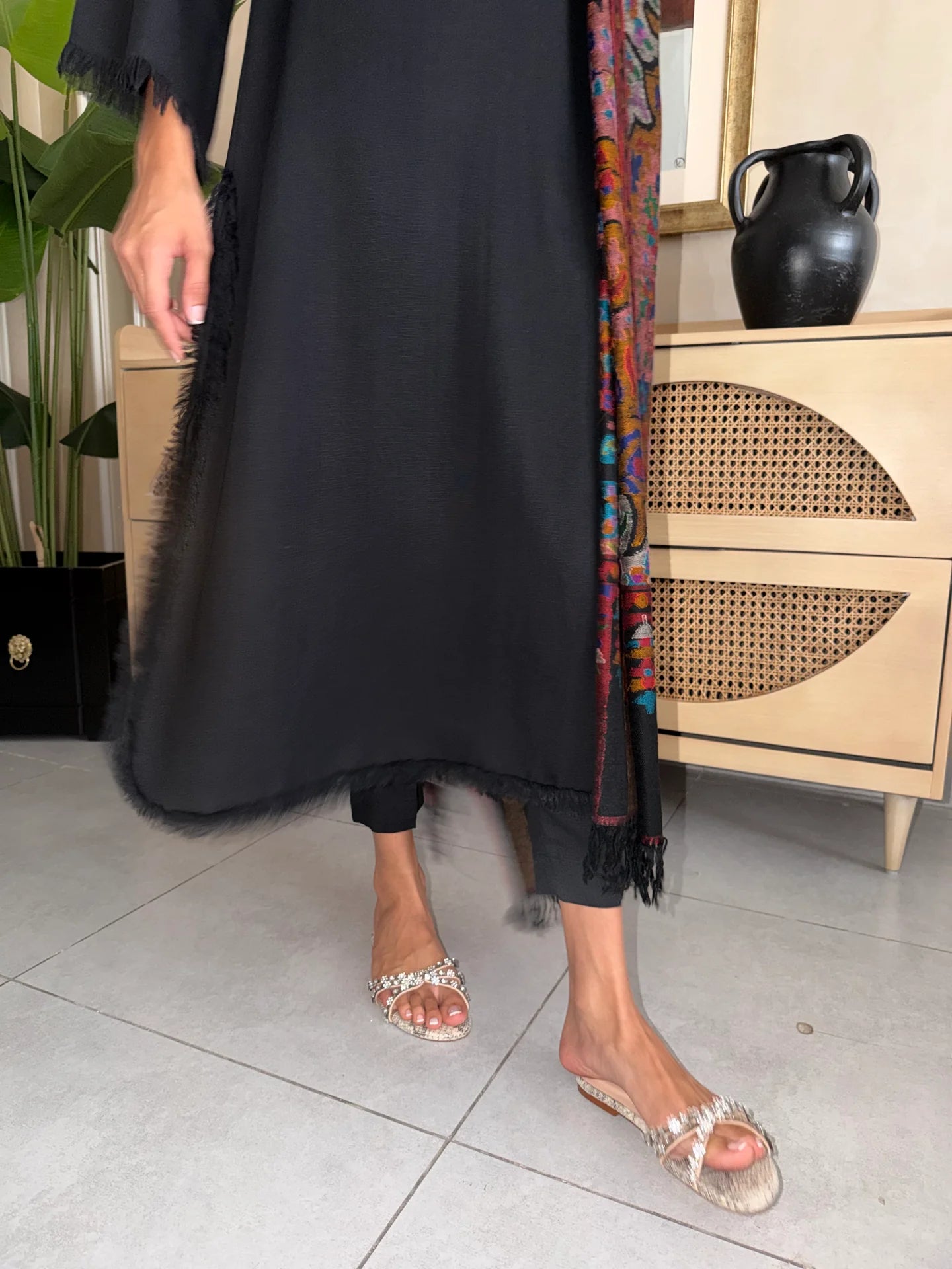 BLACK DHAAGA SET | NEW IN | SAK ATELIER