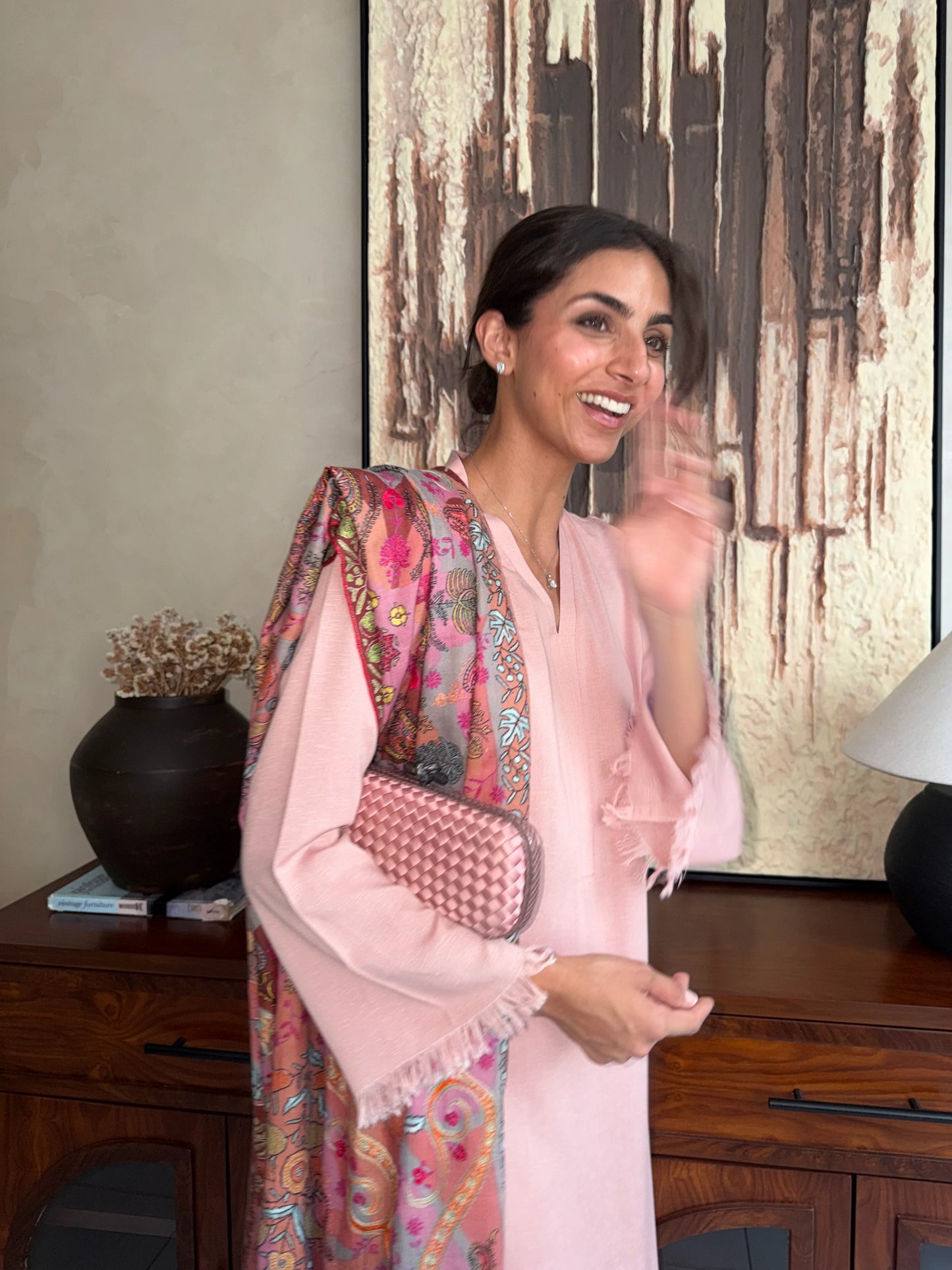 TEA PINK DHAAGA SET | NEW IN | SAK ATELIER