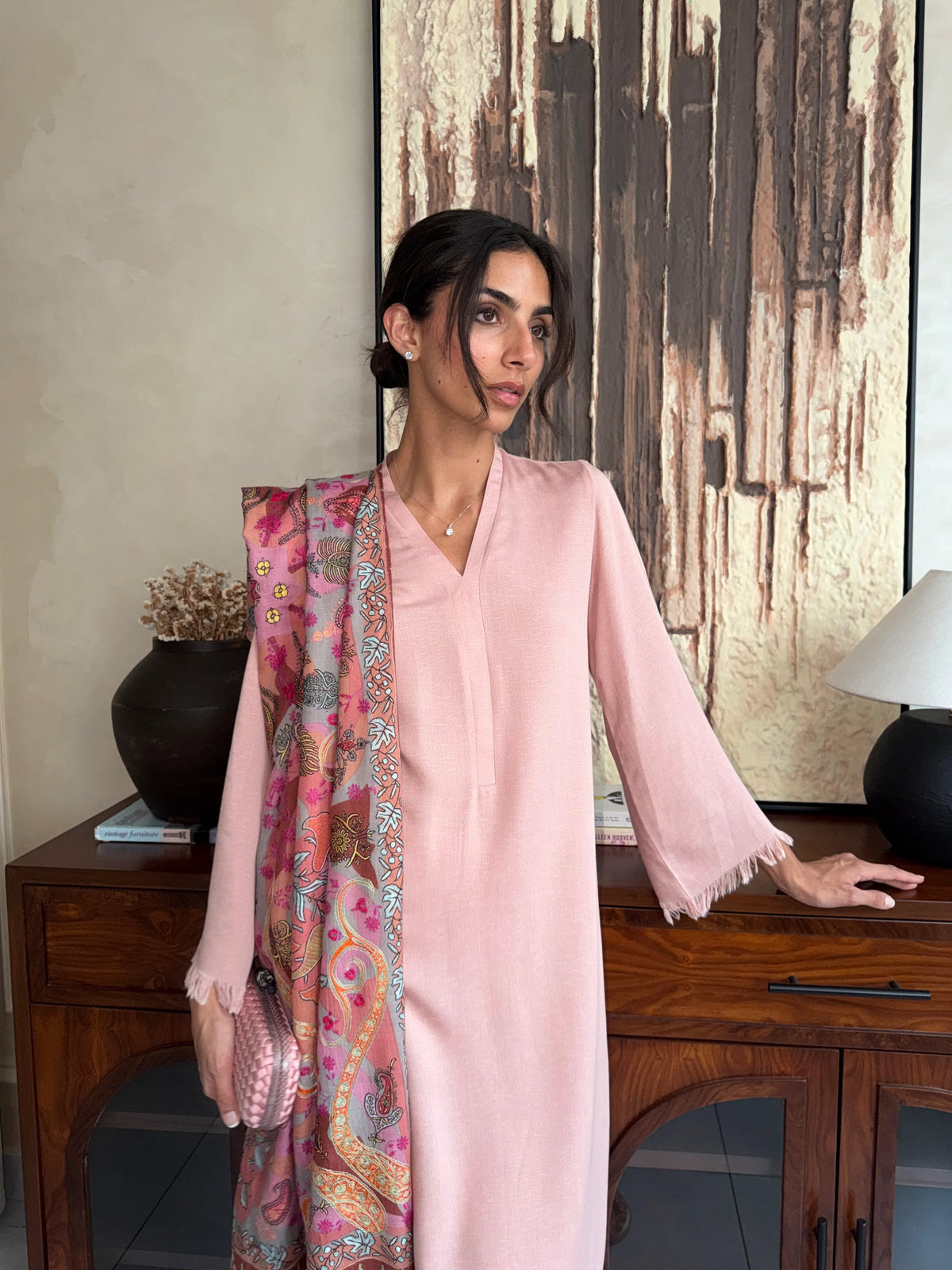TEA PINK DHAAGA SET | NEW IN | SAK ATELIER