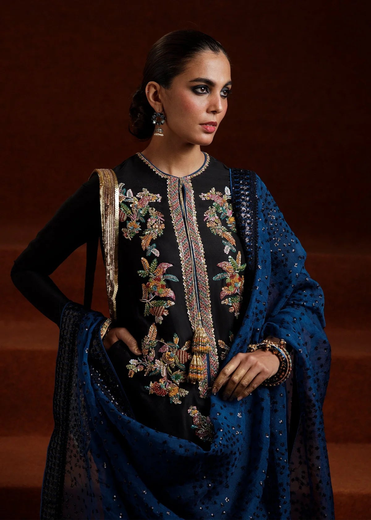 Negra | Luxury Pret'23 | Hussain Rehar