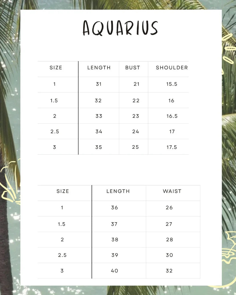 Aquarius | New Arrivals |  Nia Mia
