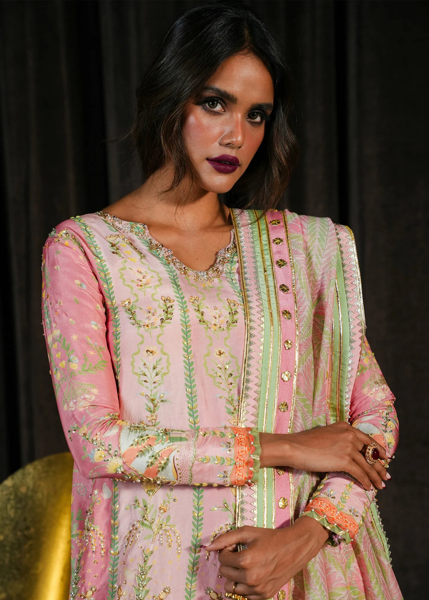 Rangralli - Candy |  Eid Prints | CRIMSON