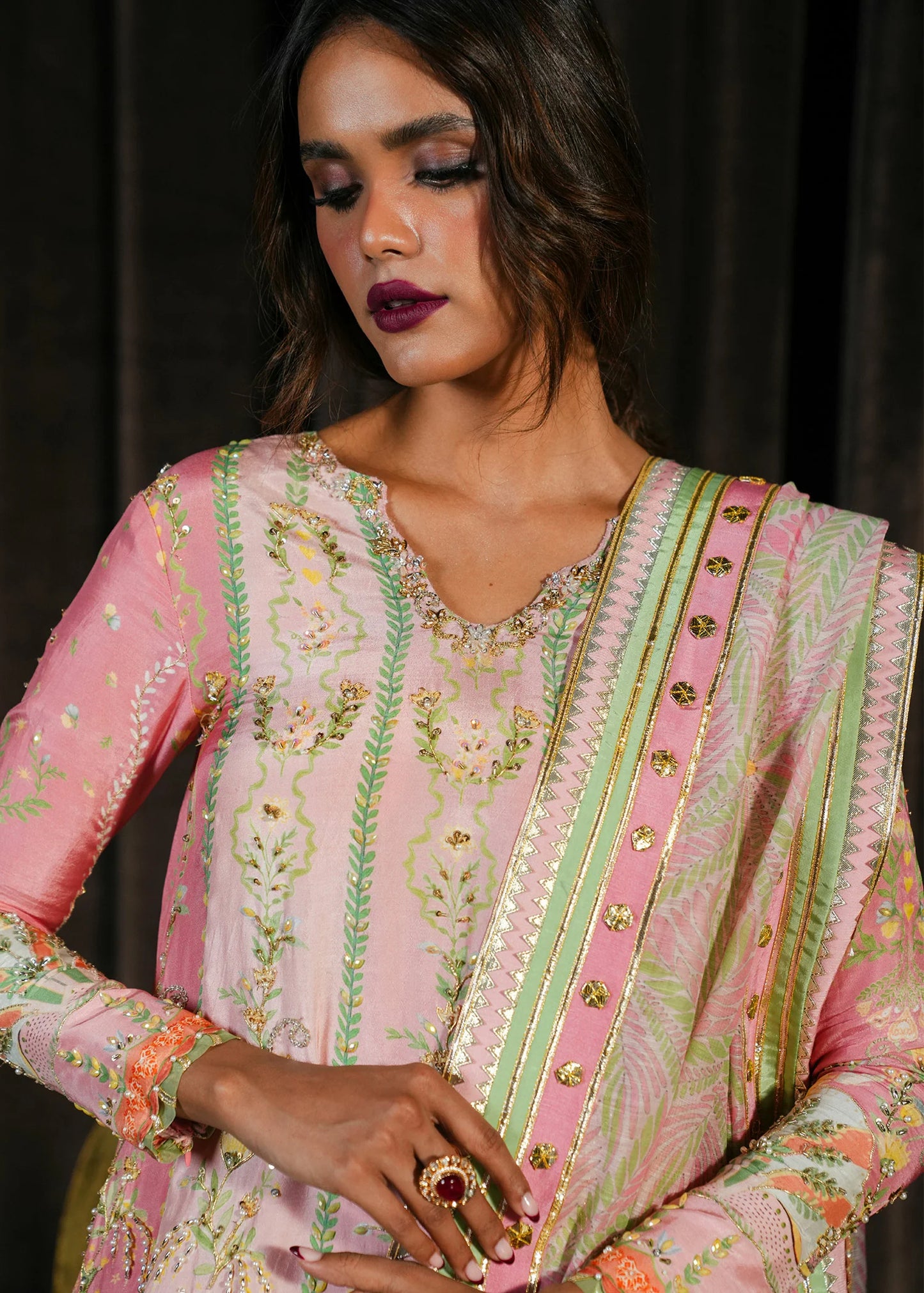 Rangralli - Candy |  Eid Prints | CRIMSON