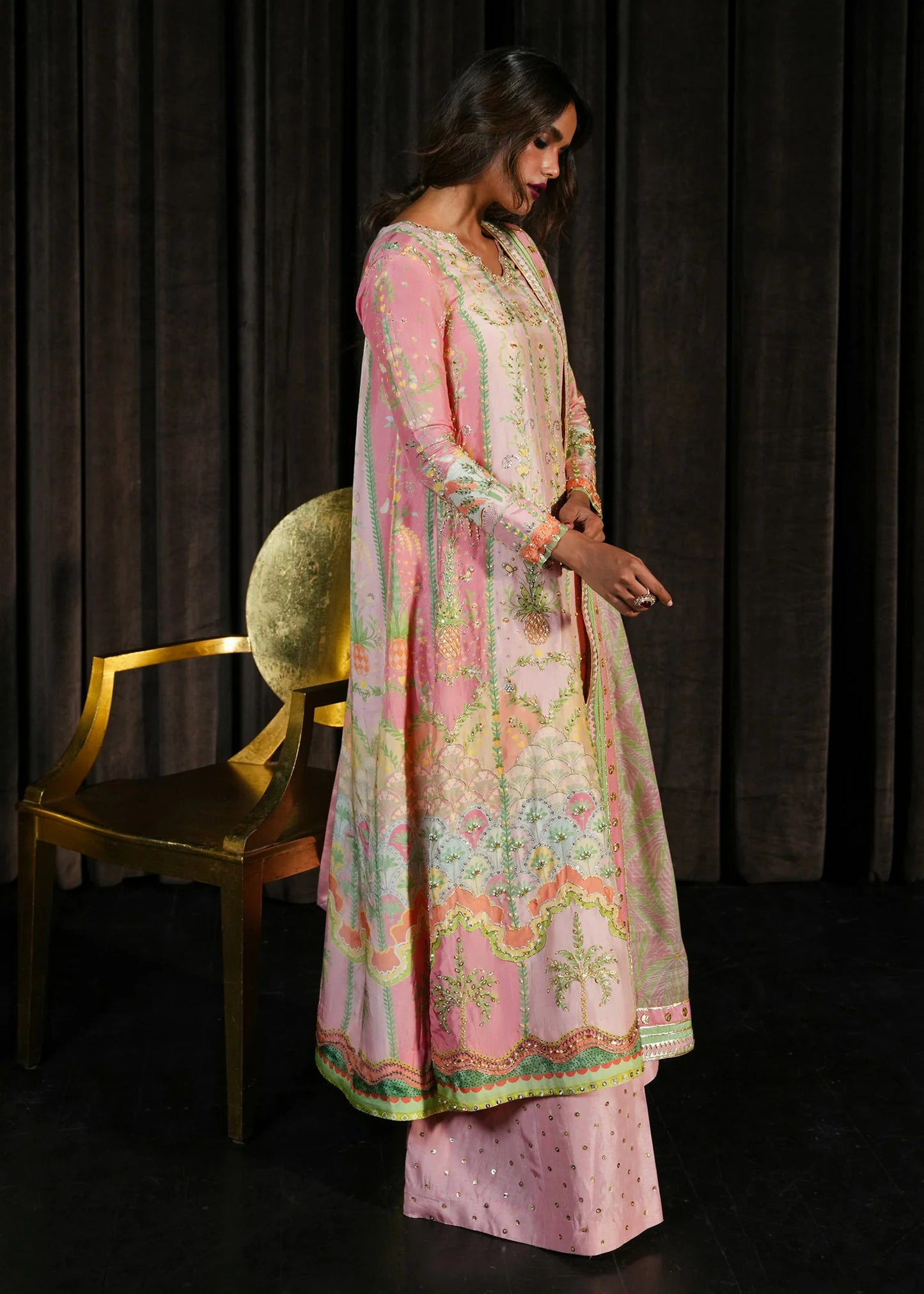 Rangralli - Candy |  Eid Prints | CRIMSON