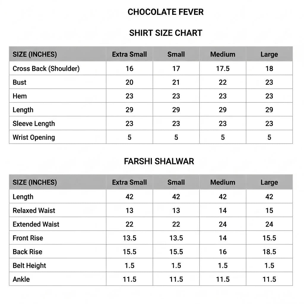 CHOCOLATE FEVER | New Arrivals | Love Coco By Zarashahjahan