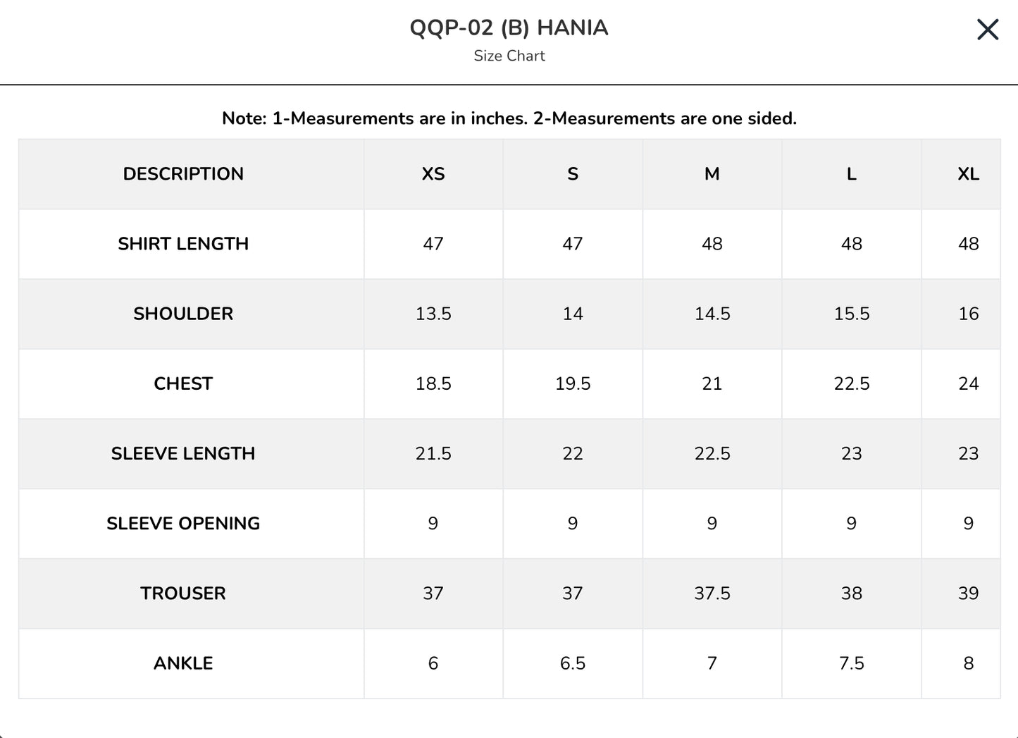QQP-02 (B) HANIA | Qprints Drop II ‘26 | Qalamkar