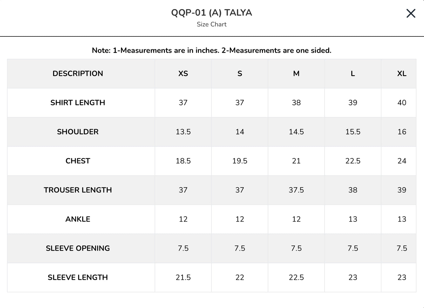 QQP-01 (A) TALYA | Qprints Drop II ‘26 | Qalamkar
