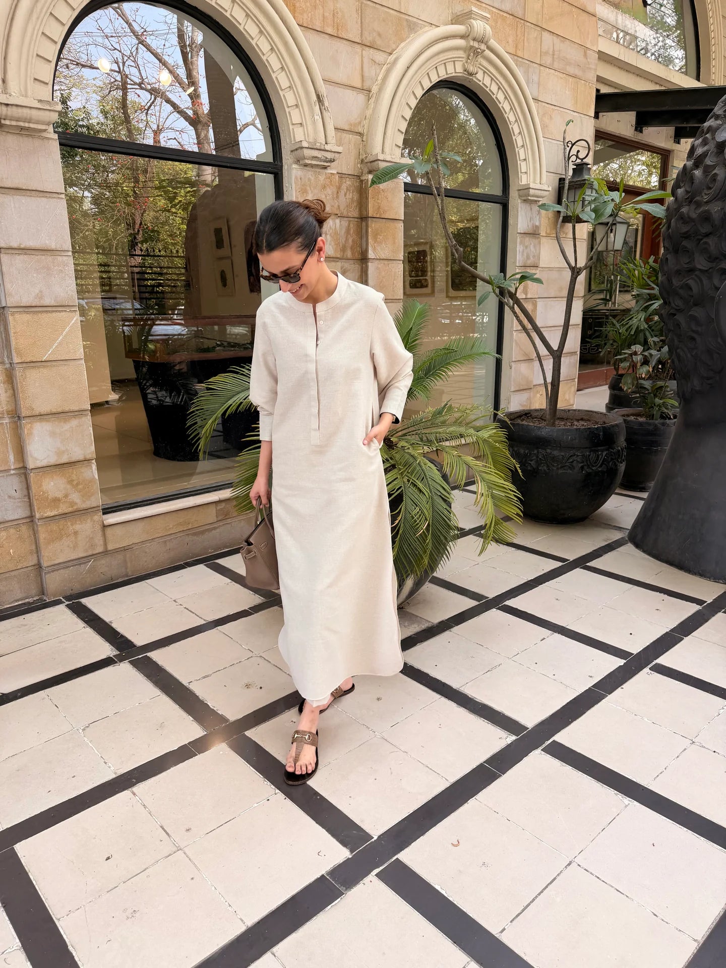 Beige Lana Set | Sak Atelier
