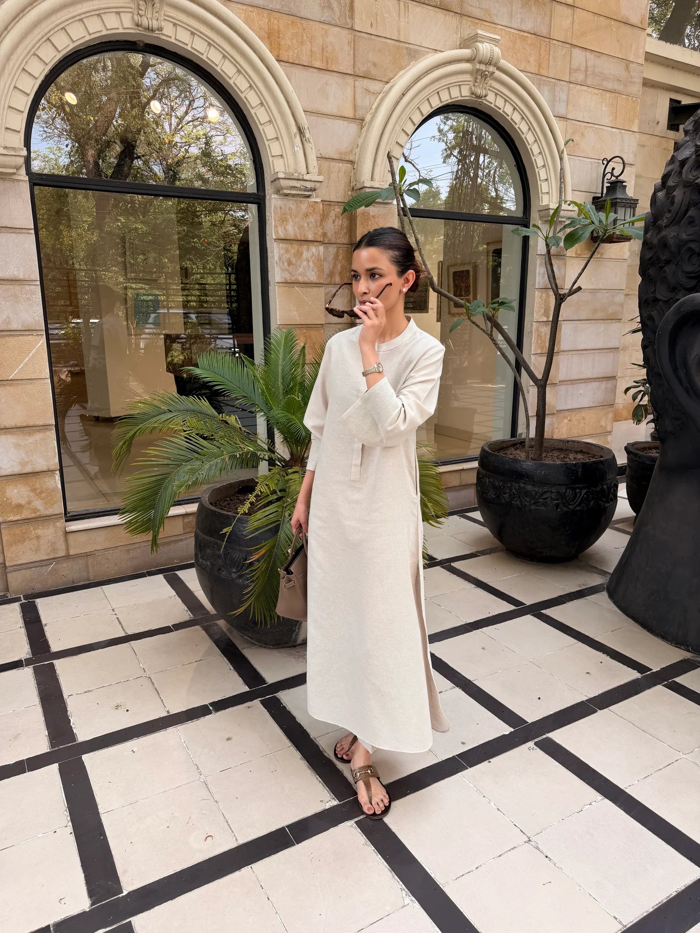 Beige Lana Set | Sak Atelier