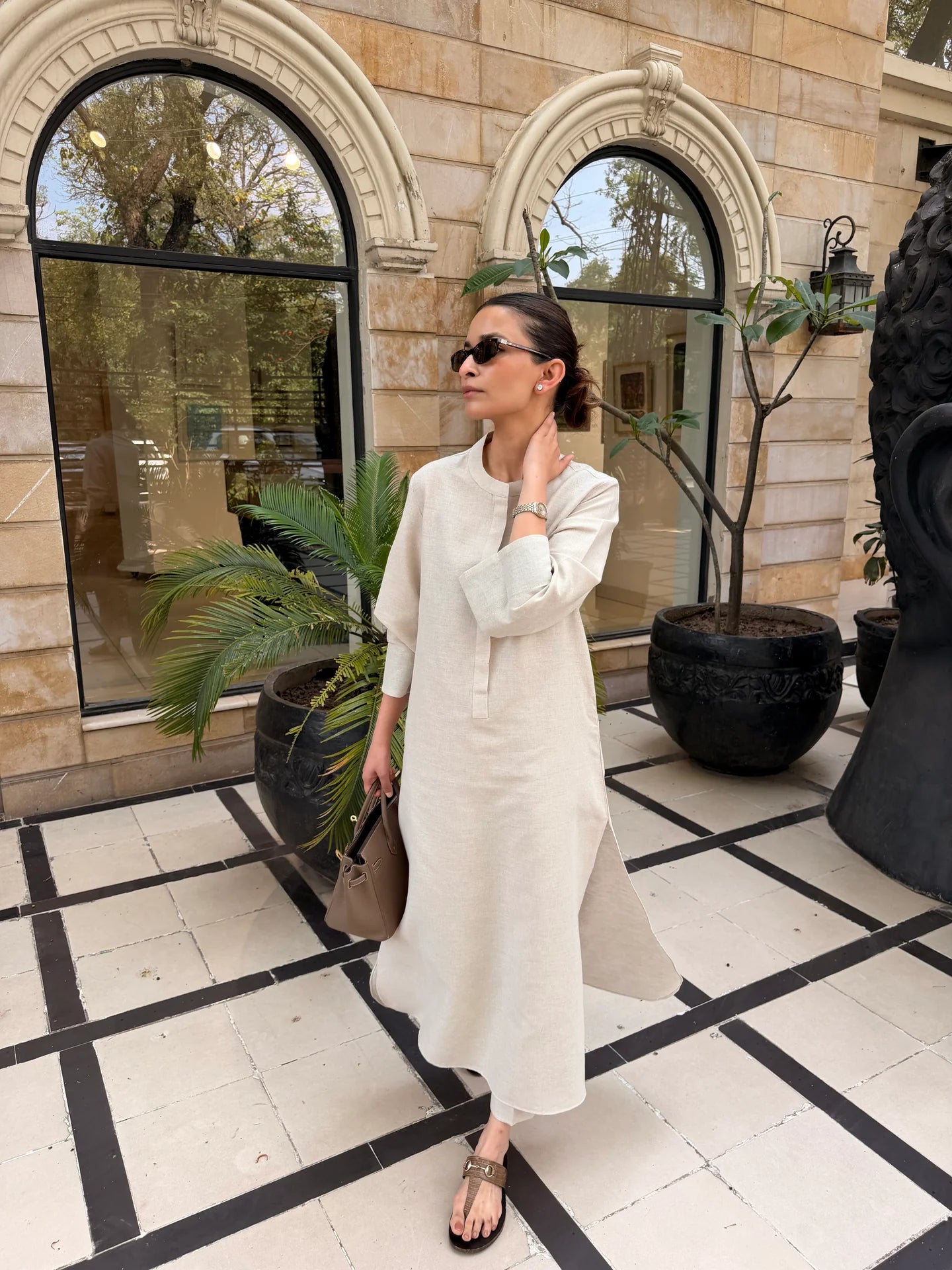 Beige Lana Set | Sak Atelier
