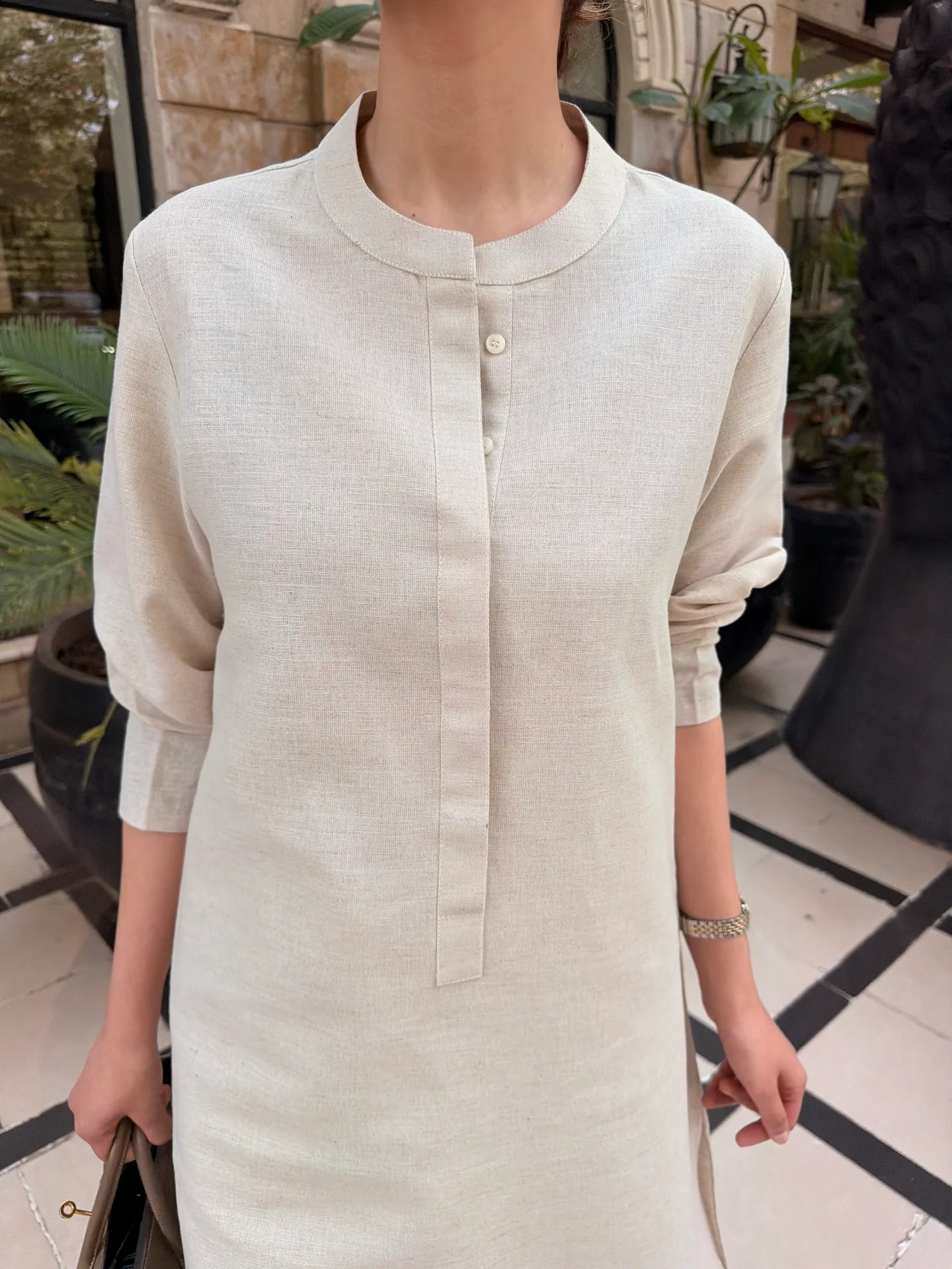 Beige Lana Set | Sak Atelier