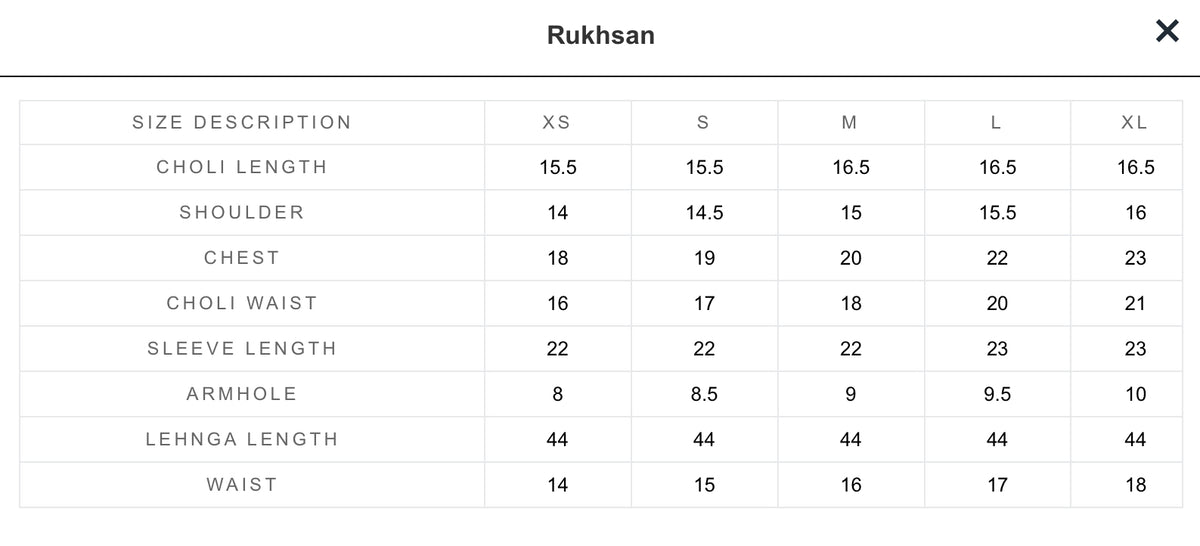 RUKHSAN | SHEHNAI WEDDING FORMALS '26 | AFROZEH