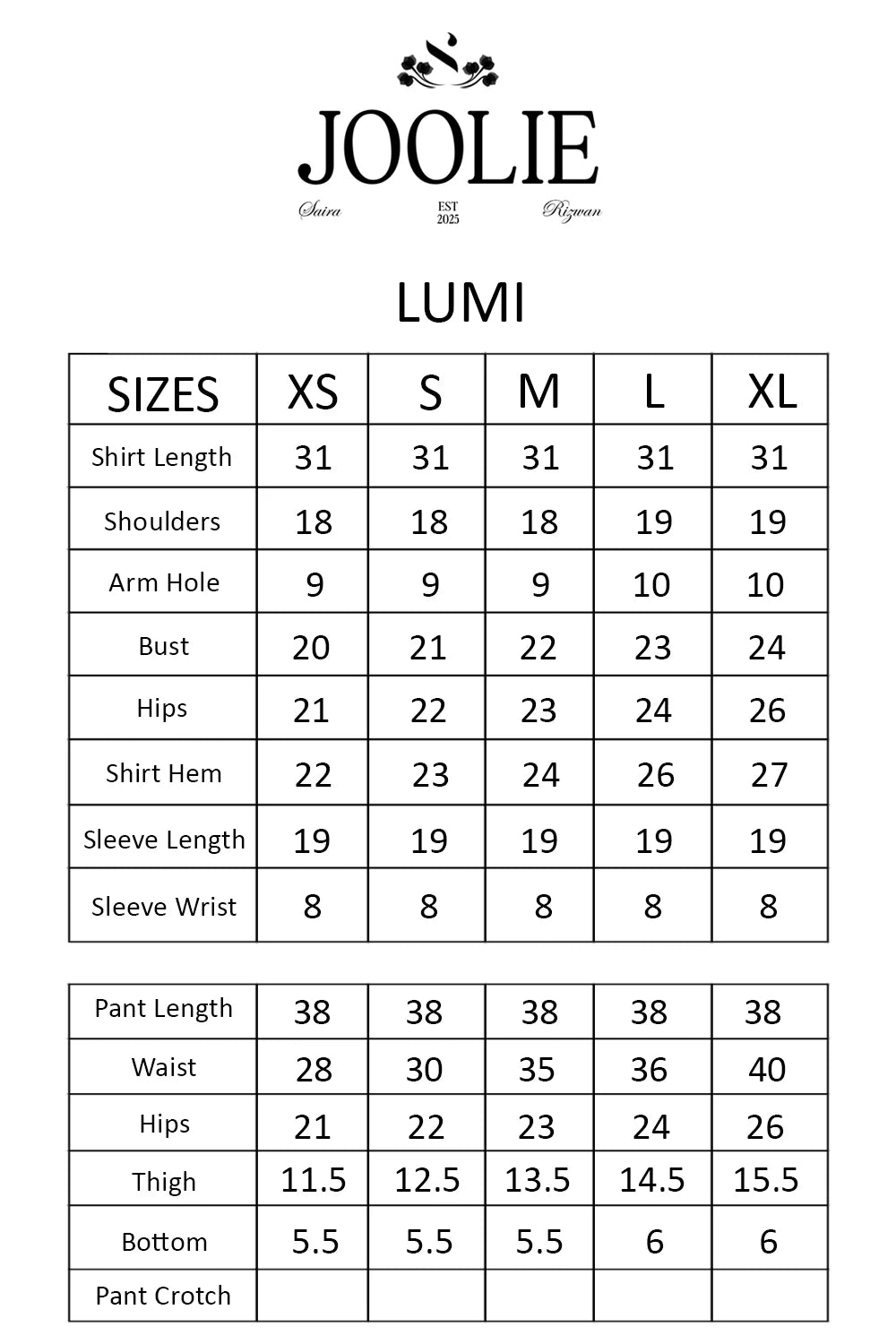 LUMI-JBP26-07 | Joolie Pret '26 | Saira Rizwan