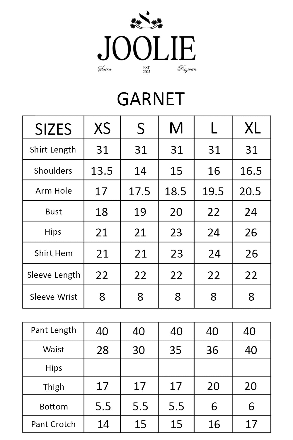GARNET-JBP26-04 | Joolie Pret '26 | Saira Rizwan