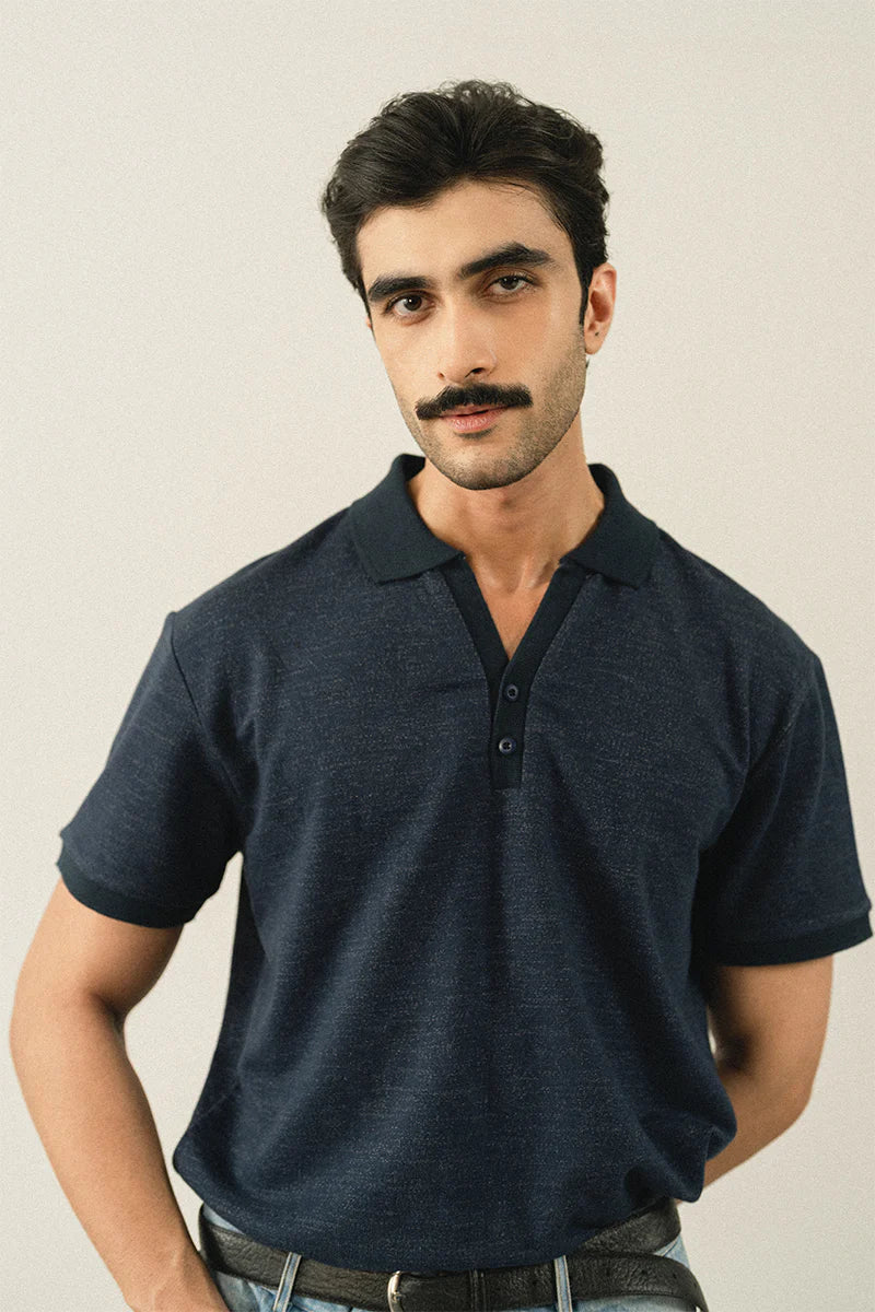 Navy Blue Polo Shirt | REPUBLIC MENSWEAR
