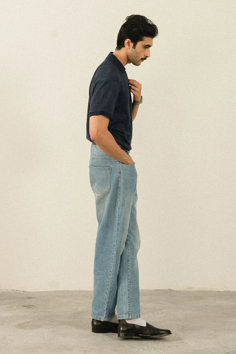 Navy Blue Polo Shirt | REPUBLIC MENSWEAR