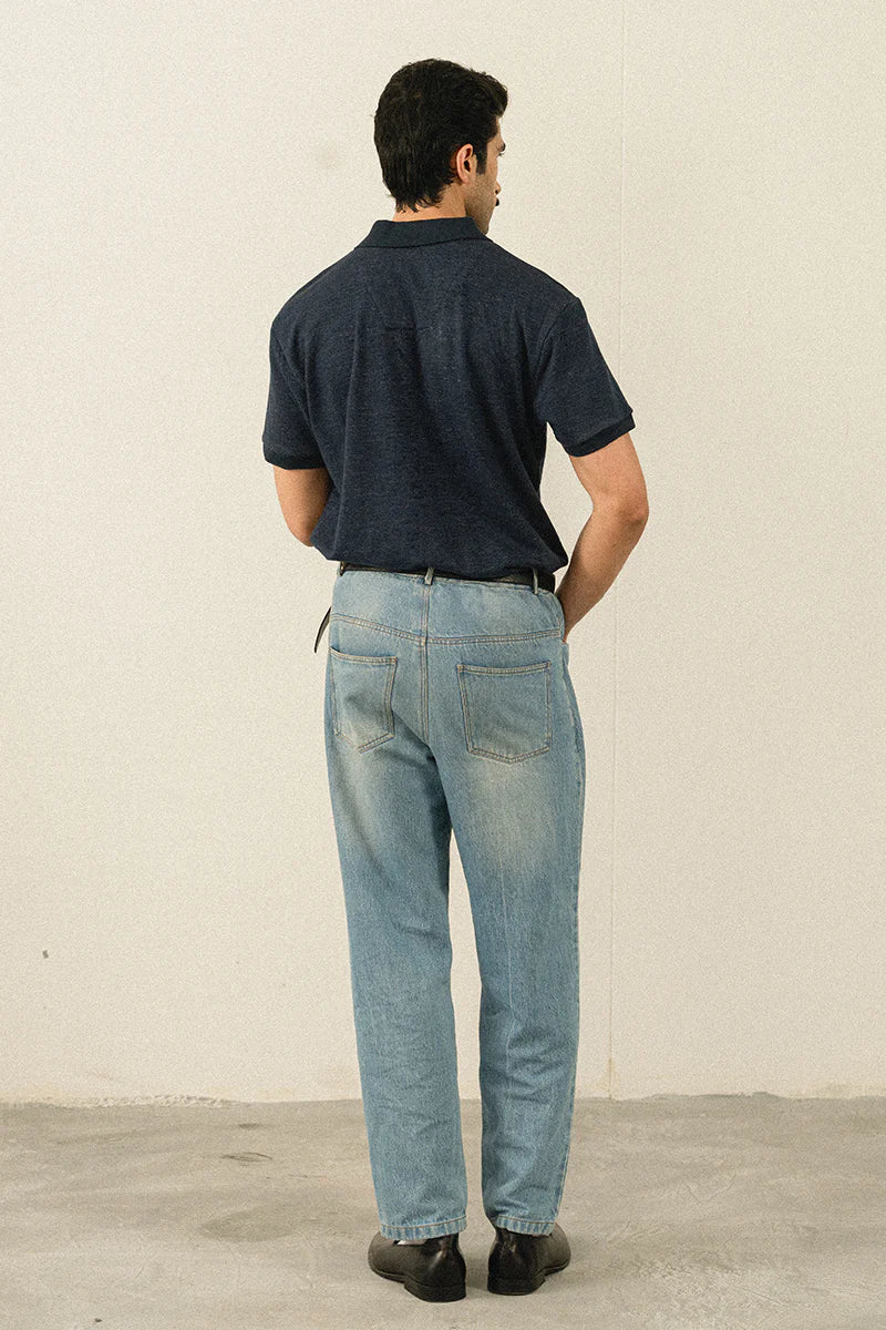Navy Blue Polo Shirt | REPUBLIC MENSWEAR