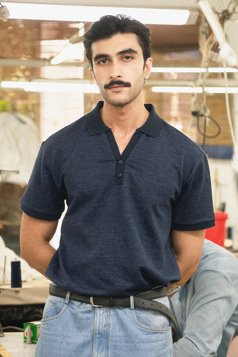 Navy Blue Polo Shirt | REPUBLIC MENSWEAR