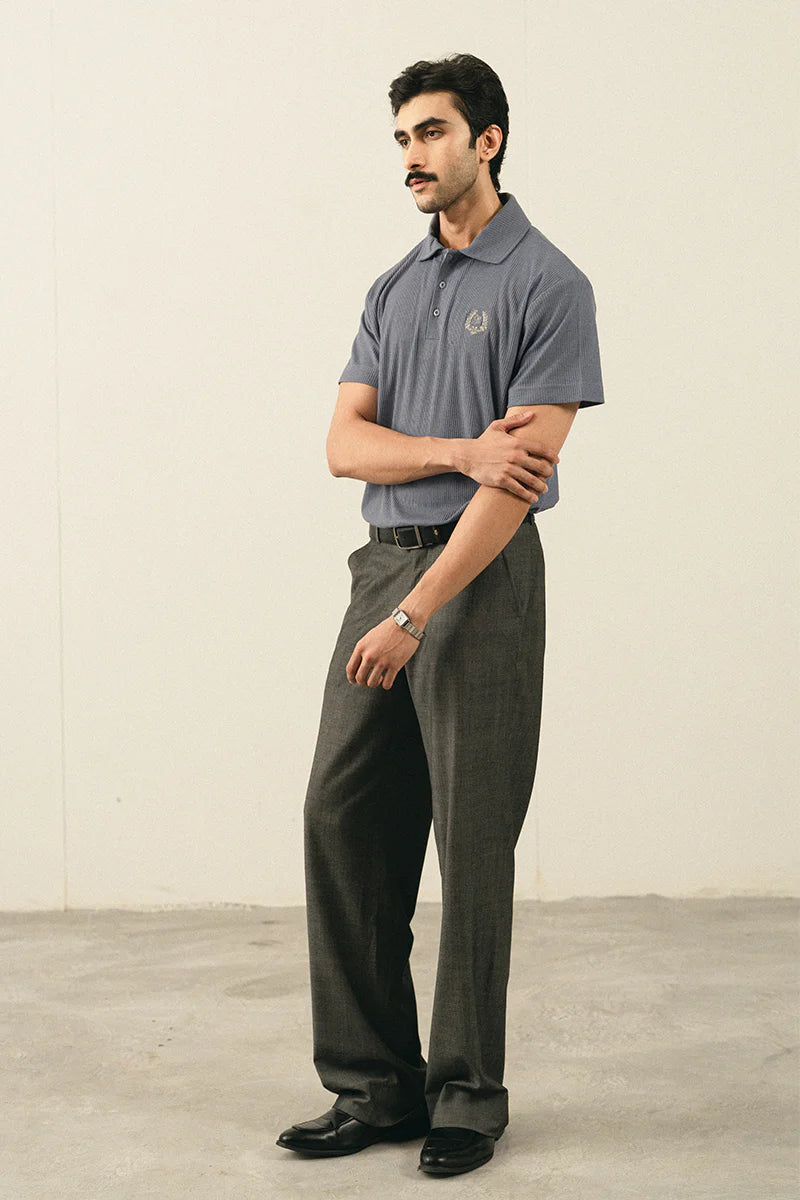 Smoke Grey Polo Shirt | REPUBLIC MENSWEAR