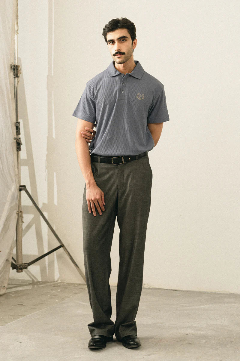 Smoke Grey Polo Shirt | REPUBLIC MENSWEAR