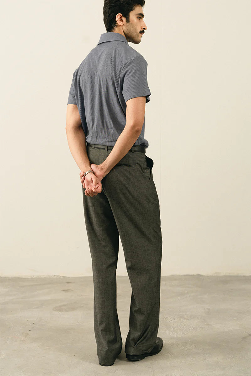 Smoke Grey Polo Shirt | REPUBLIC MENSWEAR