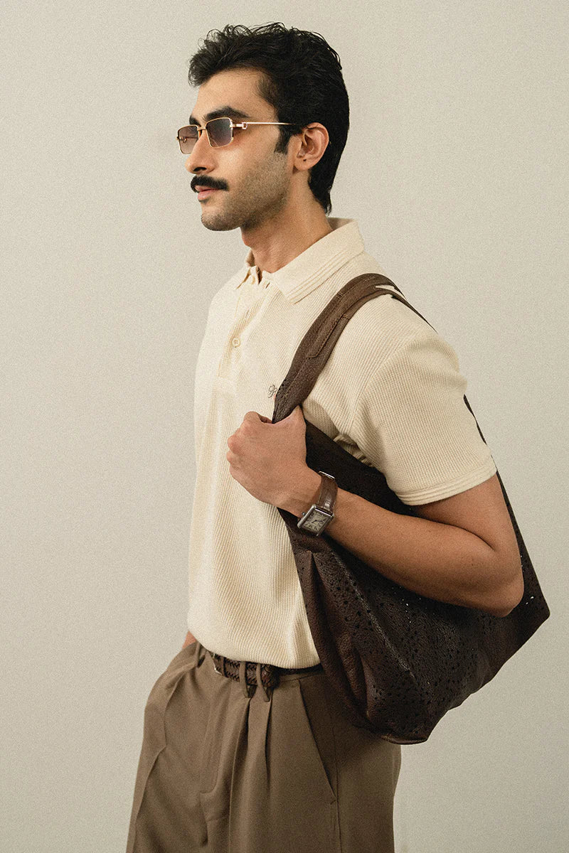Cream Beige Polo Shirt | REPUBLIC MENSWEAR