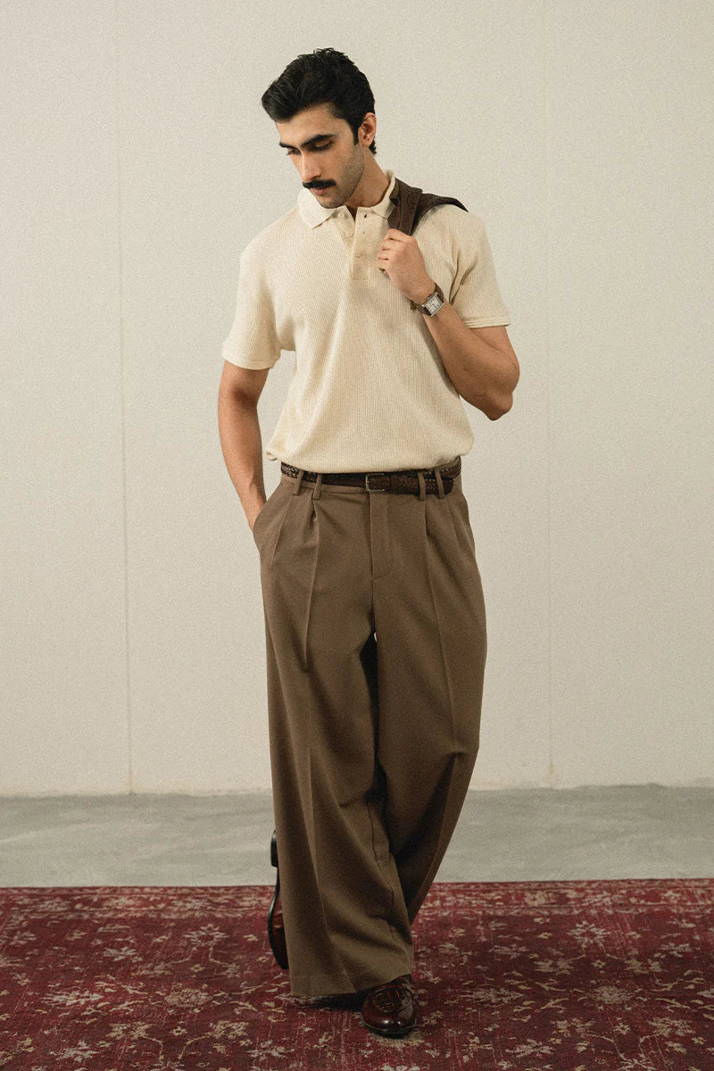 Cream Beige Polo Shirt | REPUBLIC MENSWEAR