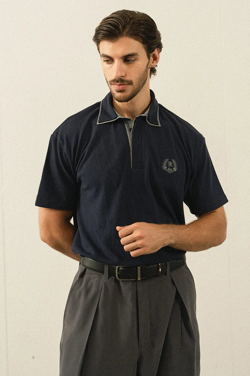 Navy Blue Polo Shirt | REPUBLIC MENSWEAR