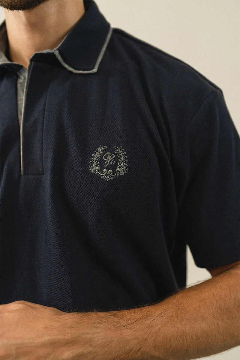 Navy Blue Polo Shirt | REPUBLIC MENSWEAR