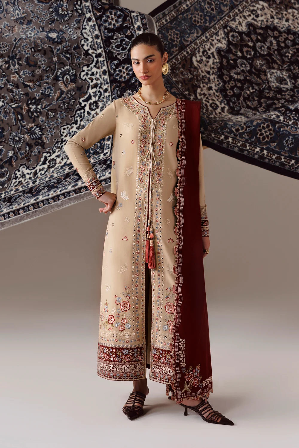 QLW-16 HAMNA | Qline Linen ‘26 | Qalamkar