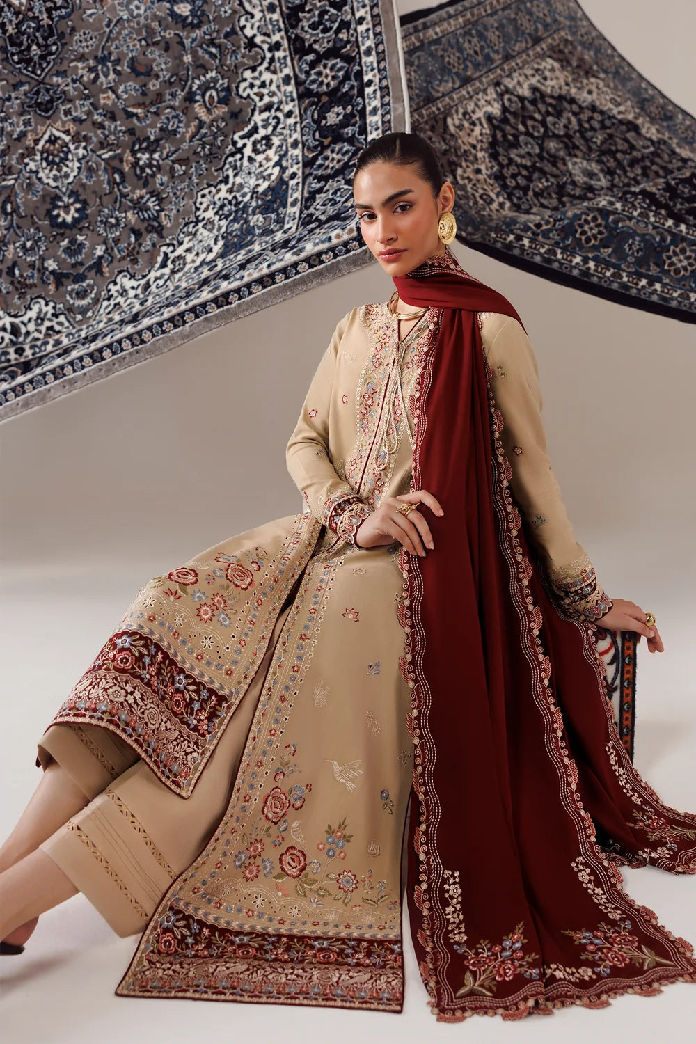 QLW-16 HAMNA | Qline Linen ‘26 | Qalamkar