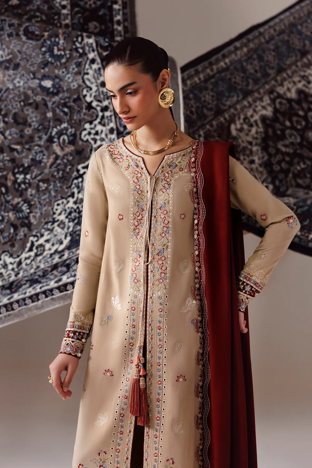 QLW-16 HAMNA | Qline Linen ‘26 | Qalamkar